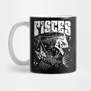 PISCES Sea Witch Shirt Skull constellation Mug